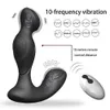 Manlig prostata massager trådlös kontroll anal plug ringfördröjning utlösning rumpa vibrator sex leksak för män onani 240409