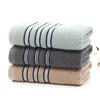 Towel 40x90cm Cotton Bath Jacquard Men Washcloth Bathroom Bathrobe Beach Sun Big Gym Football Gift Towels