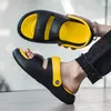 Casual Shoes 2024 Fashion Platform Slides Men Beach Slippers Summer Non-slip Men's Outdoor Sandals Comfortable Hiking Sports For