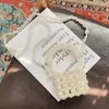 Tasontwerper Pearl kralen dames mini handgemaakte tas handtas bruiloft avondkoppeling voor bruids luxe elegante feestbeurt