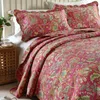 Sängkläder sätter rent bomulls täcke 3st utskriftssängar dubbel quiltning säng täcker mjukt bekvämt filt vinter coverlet hem textil