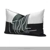 Pillow Decorative Ramadan Pillows For Living Room Seat Office Home Decor Embroidery White Striped Cover Patchwork