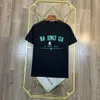 Designer Luxus Chaopai Klassiker Europäischer Trend Frühling und Sommer Neuer Trend Pariser Männer und Frauen kurzes T-Shirt reines Baumwollrundhals Hals Locker halb Ärmeln lässig