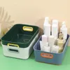 Wäschebeutel tragbarer Aufbewahrungskorb Desktop -Box Plastik organisieren Artefakt NICHT Platz für Platz