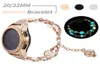 2220 mm Gurt Frauen Armband für Galaxy Watch 4 3 Klassische Band 42 mm mm aktiv 2 40 mm 44 mm Glühen im dunklen Metallgürtel 2207041514791