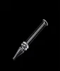 5 Inches Quartz Dab Straw Portable Pen Style Dab Mini NC Clear Heady Quartz Tips Dab Tube For Wax Dry Herb Oil Rigs1223748