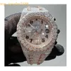 팩토리 커스토랑 패스 테스트 아이디 아웃 VVS Moissanite Watch 여성 힙합 Full Diamond Watches HB-MH