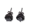 Boucles d'oreilles de goujon Hip Hop Bijoux Boucle d'oreille ronde de diamant simulé en diamant pour hommes2515455