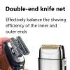 Shavers Kemei Professional Remplacement Foil and Cutter Blades Set adapté à Kemei TX3 Shaver Original Electric Shavers Blades