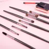 Kit 15 PCS Foundation Makeup Borstes Pink Professional Natural Make Up Brush Set gethår ​​Highlighter Blush