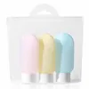 Dispensateur de savon liquide 3pcs 60 ml bouteille de voyage portable rangement cosmétique Rechargeable Lotion Féche de fuite de shampooing