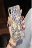Luxury Bling Diamond Crystal Perfume Bottle Chain DIY Casa de fabrica