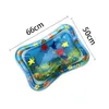 Bath Toys Baby Water Mat Inflatible Emishion Matdler Water Play Mat dla dzieci Wczesna edukacja Rozwijanie zabawki dla niemowląt letnie zabawki 240413