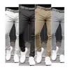 Maza Slim Fit Pants Hip Hop All Seasons Botwą Cool Casual Sports Street Dekoracja zamek prostej nogi 240403