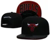 Basket americano Chicago "Bulls" Snapback Hats Teams Teams Designer Finals Finals Champions Locker Room Casquette Sports Cappello Stimi Snap Back Cap A3