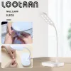 Dryers LootaanJ3 Collapsible Desktop Nail Lamp Portable USB UV Gel Curing Lamp 8LED Desktop Nail Lamp Fake Nail Polish Glue Fast Drying