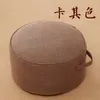 Cuscino di lino rimovibile tatami aumentato Assistentato futon pavimento da tè da tè da tè alla vena da finestra