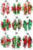 13 Дизайна Girls Christmas Hairband Barrettes Princess Lieed Bow Dot Print Clips Санта -Клаус аксессуары для волос 9950959