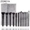 Shadow Zoreya 15st Makeup Brushes Set Woode Foundation Blush Natural Soft Eyeshadow Professional Cosmetic Brush Make Up Eyelash Tools