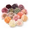 Flores decorativas 20pcs 7cm Peony Artificial Silk Flower Heads para decoração de casamento Diy Wreath Great Box Scrapbooking Craft Fake Fake