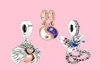 Fit Charms 925 Armband Bead Original Box Logo Yin Yang Sparkling Phoenix European Charm Jewelry6128158