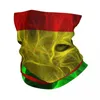 Boinas Rasta Lion Stripe Bandana Garda de máscara estampada de máscara de máscara jamaicana Jamaica Multipuse