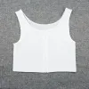 Akcesoria Tomboy Binder Sport Bra Top Plus Rozmiar zamek piersi