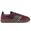 2024 Designer Handball Spezial Shoes Earth Strata Casual Shoes Män Kvinnor Aluminium Blackgum Collegiate Navycore Blue Black Clear Pink Gum med låda