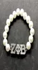 strand inhinestone inflaid greek letter zpb metal label charm Zeta phi beta sority sory jewelry simulation beads bracelet7253586