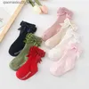 Детские носки дошкольные носки детские аксессуары милые девочки лук против скольжения носки для детских средней труб