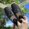 Diamond Fisherman Schuhe Sommer Freizeitschuhe Espadrille Stroh flache Loafer Sandal Menens Beach Schwarz Sneaker Sandale Weave Outdoor Travel Frauen Leinwand Walk Wanderung Damen Damen