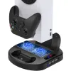 Stands Vertical Stand 2 Controller Charger Charging Station Dock 2 Cooling Fan Cooler 3 USB HUB for Xbox Series S Console Accessories