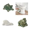 Dekoracyjne żywice figurowe noszą śruby toaletowe czapki dekoracje łazienki zabawa do części