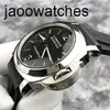 Panerai Watch Luminor Mens Watches Luminor Series PAM00111 Night Light Scale Small Three Needle 44mm Manual Mechanical