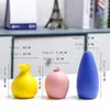 Vase Nordic Creative Minimalist Desktop Ceramic Small Vase Living Room TVキャビネット配置ドライフラワーデコレーション装飾品