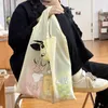 Storage Bags Fashion Shopping Hand Bag High Capacity Large Opening Space-saving For Home