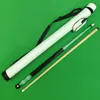 2-PC Full Set White Color Billiard Cue Case With Pool Que Stick Set 240409