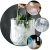 Storage Bottles Portable Ice Bucket Barrel Durable Practical Transparency Multi-purpose Clear Plastic Containers