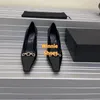 Klänningskor avslappnad designer sexig dam kvinnor svart patent läder spetsig tå hög häl för fest brud bröllop 10 cm