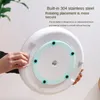 Magazyn kuchenny 360 ° Rotacja Rack Organizer Organizator szafki obrotowej Taca uchwytu na przyprawy do lodówki w łazience