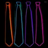 Party Decoration Glowing Tie EL Wire Neon LED Luminous Haloween Christmas Light Up DJ Bar Club Stage Clothing Durable