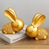 Decorative Figurines Fu Lucky Ornaments Living Room Wine Cabinet TV Bedside Couple Decoration Model Desktop Furnishings.