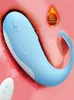 Stimulating Vibrator Remote Control Wireless Dancing Little Whale Vibrator Female Sex Toy Masturbator Heating Vibrating Egg 240401