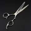 6 Inch Double Edged Hair Salon Stylist Barbers Thinning Shears Scissors Professional Barbers Thinning Scissors NE