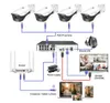 Câmeras IP H.265 4K Ultra HD Audio Security Camera Poe System 8MP Impermeável a água de colorir noturna VIEVIÇÃO VIEVIDADE NVR KIT XMEYE 240413