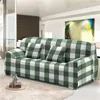 Campa de cadeira Boniu geométrica xadrez esticado de sofá -telach