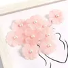 Dekorative Blumen 30pcs künstliche Rose gefälschte DIY Brautkleidung Handwerk Dekor für Home Hochzeit Dekoration Kuchen Geschenkzubehör