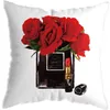 Perfume Bottle Pillowcase Fashion Female Pet Home Decoration Pillowcase Polyester Perfume Sofa Pillowcase Quality