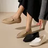 Mocassini per scarpe casual per donne slip-on punta punta di punta donna comoda calzature da ufficio a piedi Zapatos de Mujer