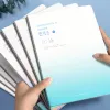 Записные книжки 4pcs A4/A5/B5 Notebooks 40 листов толщиной дневниковые линии